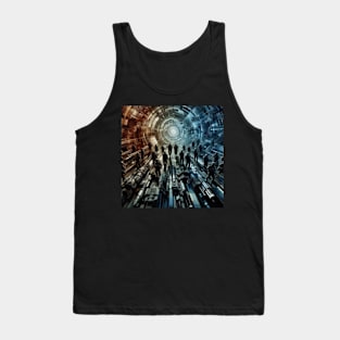 Abstract Armory Military Tank Top